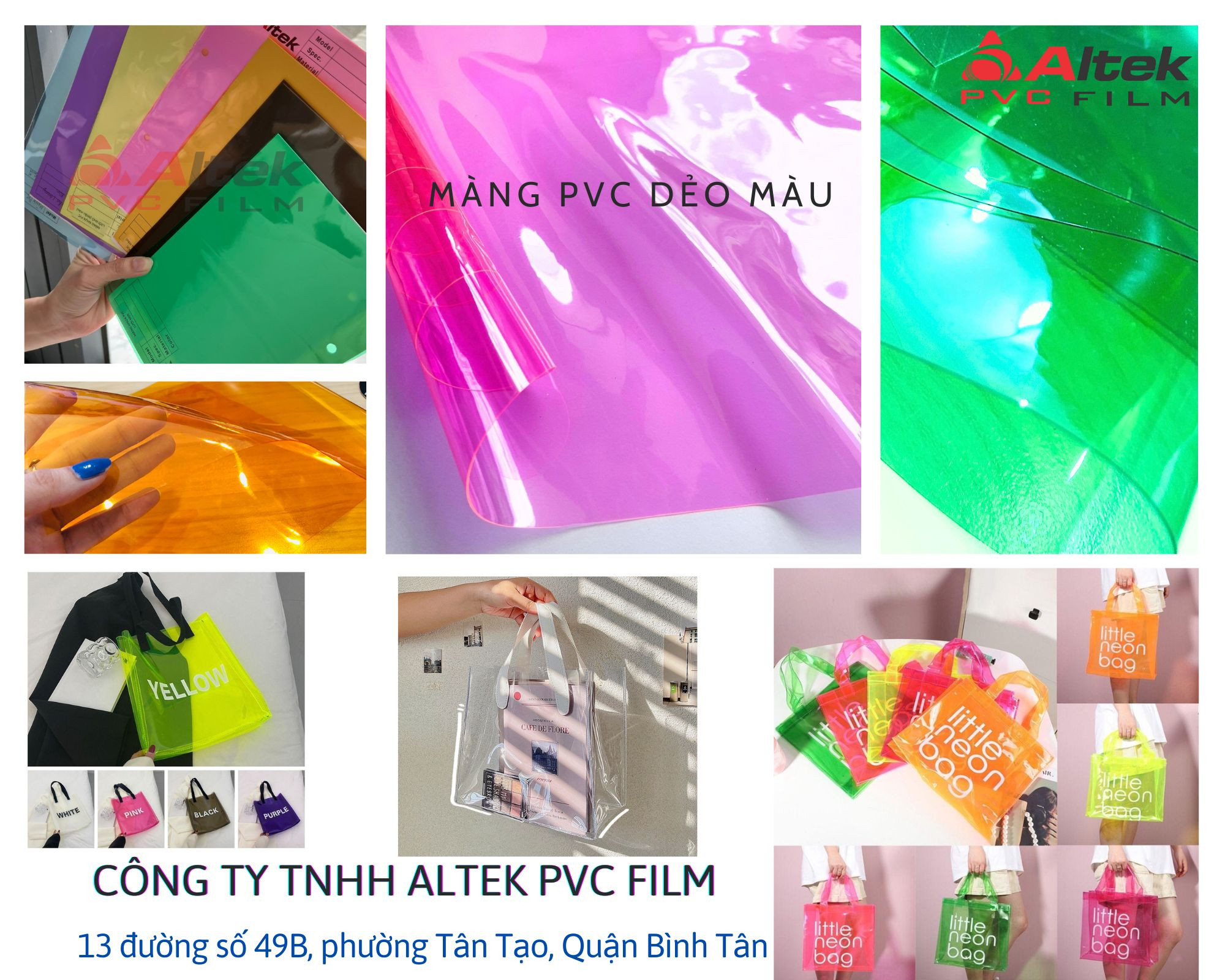 màng nhựa pvc khổ lớn màu vàng tại bình dương